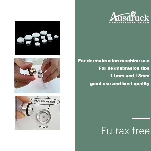 

sell 18 mm 1000pc diamond dermabrasion peeling microdermabrasion cotton filters beauty machine parts mixed 11mm and 18mm