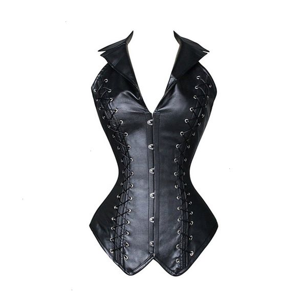 

wholesale corsets lingerie waist trainer corsets leather steampunk corselet clothing waist trainer lingerie party corsets bustiers, Black;white