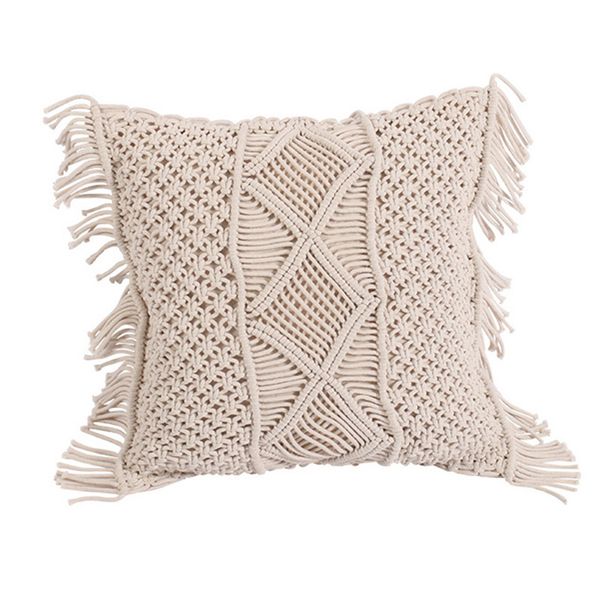 Bohemia Weaving Pillow Cover Hug Pillowcase For Hold Pillow Home
