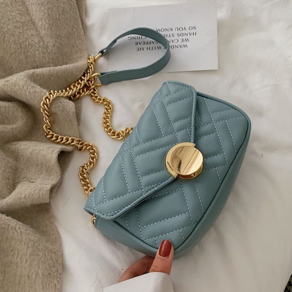 

female crossbody bags for women 2020 luxury lattice handbags designer sac a main ladies hand shoulder messenger chain flap bag