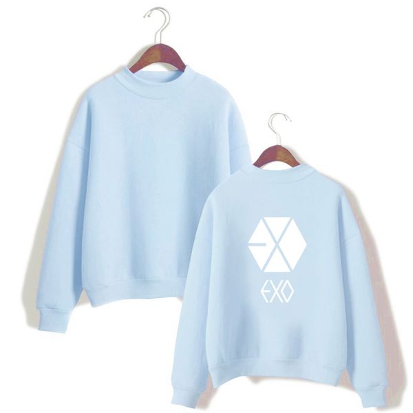 

2019 bts hoodies new women got7 monster x sweatshirts with hood k pop hoodies female twice kpop ladies exo blackpink, Black