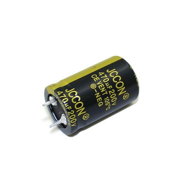 

jccon horn aluminum electrolytic capacitor 200v470uf volume 22x35 inverter power