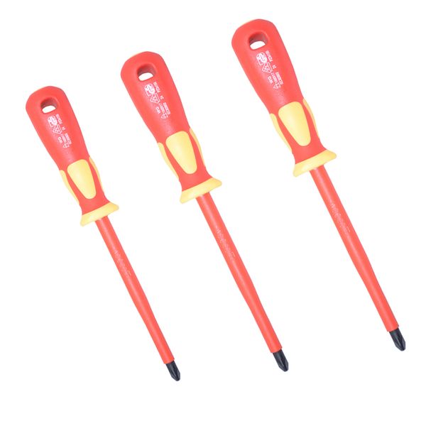 

3pcs/set insulated screwdriver precision 1000v phillips electrician tools