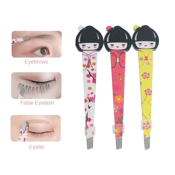 

multi-style tweezers for eyelash extensions cute eyebrow tweezers forceps for eyebrows pluck good gift men/women