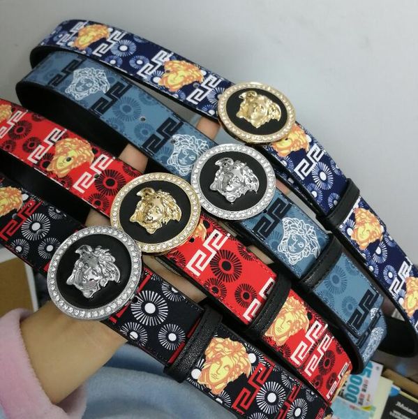 

designer belts mens belts designer belt snake luxury belt leather business belts women black big gold buckle shipping with box n65006, Black;brown