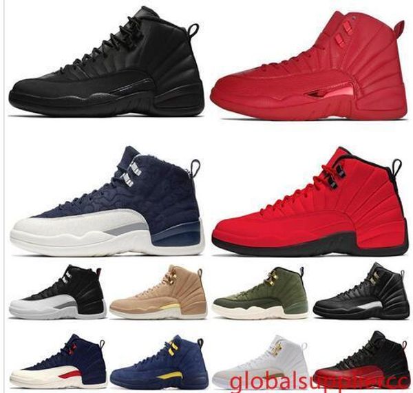 

дешевые 12s утепленных wntr gym red мичиган мужская обувь баскетбол такси 12 мужчин спортивные кроссовки инструкторов