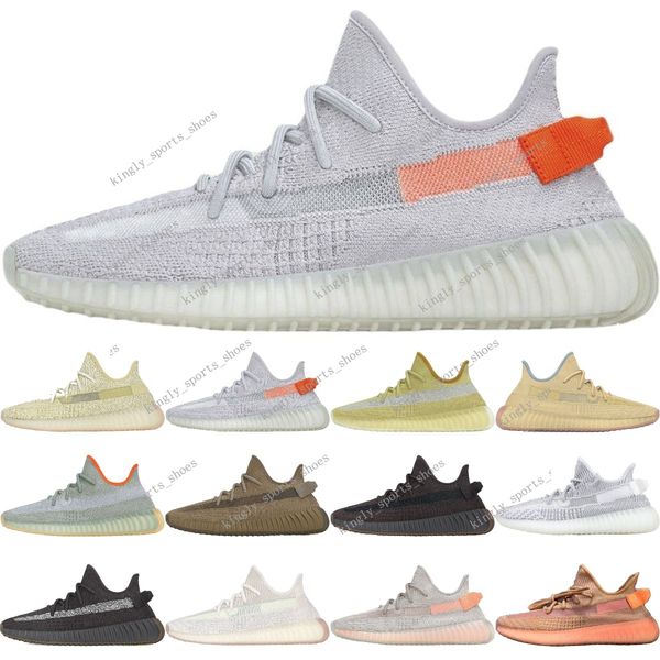

kanye west running shoes cinder earth yecheil yeezreel marsh desert sage static 3m reflective synth mens sneakers sports runner#0725