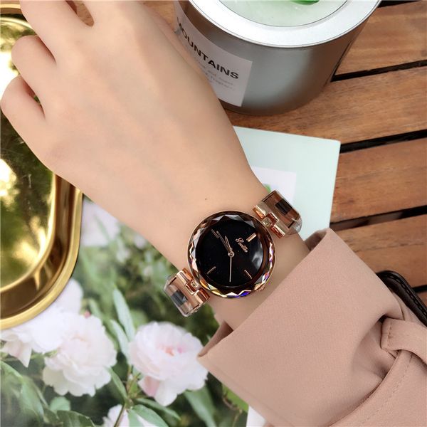 

2019 горячие продажи платье кварцевые часы для женщин высокое качество montre, Slivery;brown