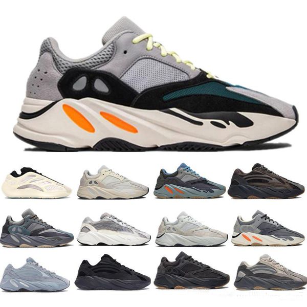 

2020 с коробкой со x 700 static wave runner kanye west кроссовки светоотражающие black glow в dark antlia бред мужчины женщины кроссовки