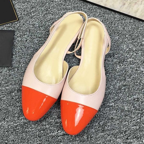 

ladies leather fashion womens sandals 19 brand fashion design womens shoes high heel design flat casual shoes with original qu, Black