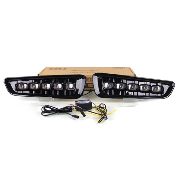 

2pcs drl led daytime running lights for raptor svt f150 2020 - 2020 turn signal lights fog lamp