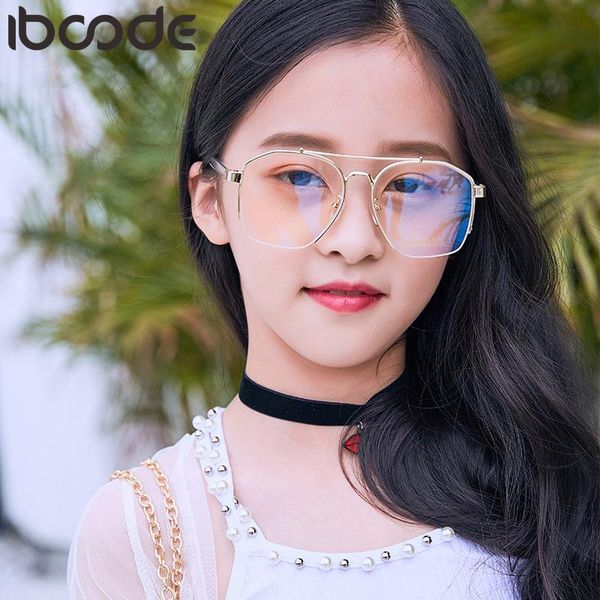 

iboode kids sunglasses boys girls square frame ocean lens sun glasses gift for children baby uv400 shades oculos gafas de sol dnkrv, Blue