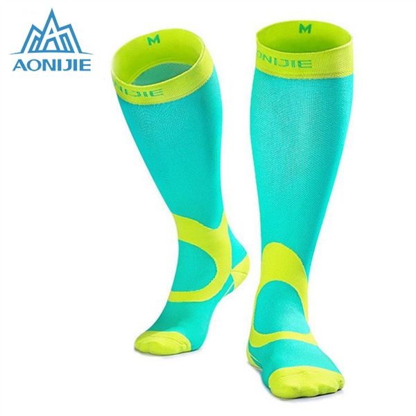 

aonijie runing compression socks running men's cycling sock calcetines ciclismo hombre socks cycling compression running sock, Black