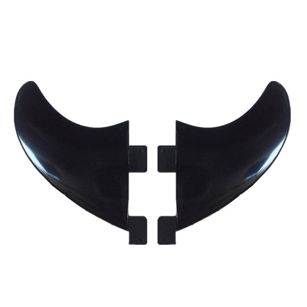 

2x high strength surfing fins set surfboard longboard paddle board twin fin