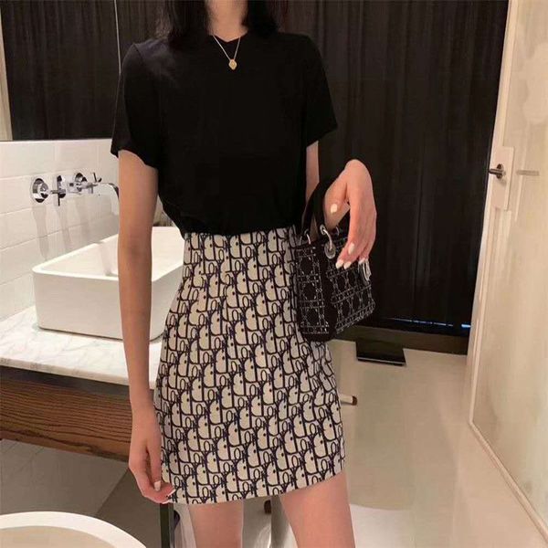 

after vibrato models fashion short paragraph k zipper jacquard skirt 6k1061, White;black
