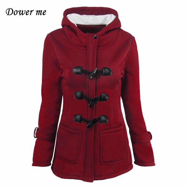 

women jacket vintage fashion designer casual ladies coat special button female loose overcoats nz146, Black;brown