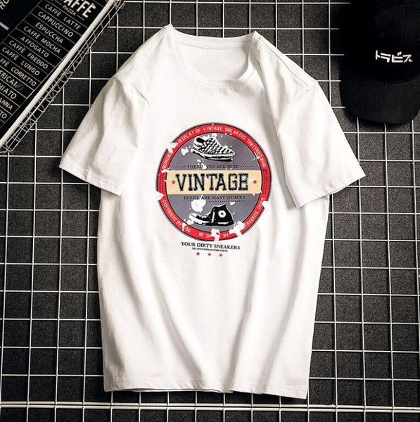 

wholesale summer t shirts for mens designer tee shirts with letters luxury hip hop shirts short sleeved tshirt for male 2 colors, White;black