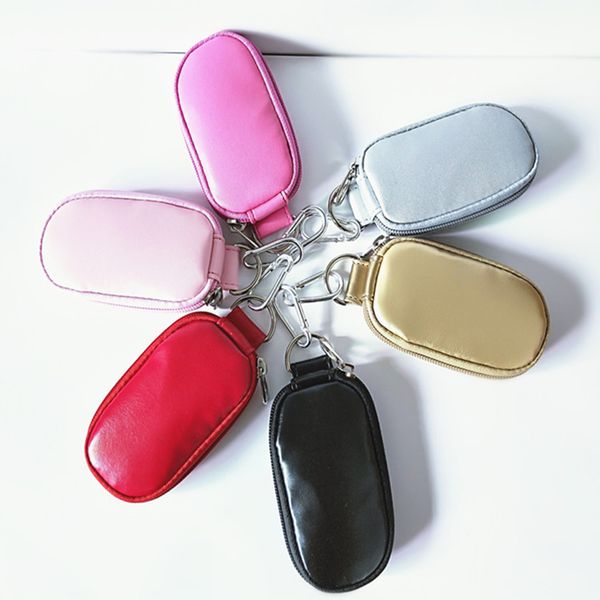 

10 slot essential oil storage bags for 2ml rollers bottle pu leather travel carrying organizer case with zipper