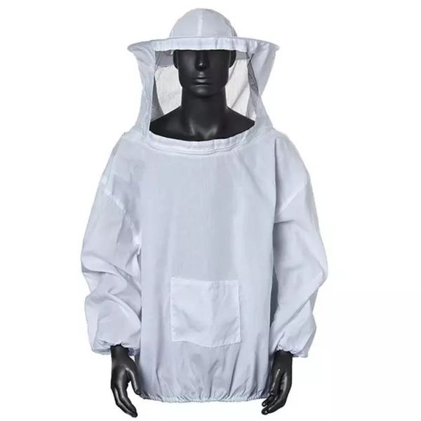 

new protective beekeeping jacket veil smock equipment supplies beekeeping hat sleeve suit