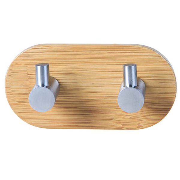 

wall bamboo hook stainless steel hook kitchen bathroom door towel rustproof shelf wall clothes bag headphone key hanger