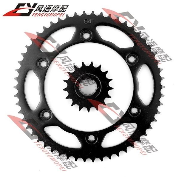 

for little hornet 250 cbr250 mc19 motorcycle front and rear sprocket chain 428 sprockets kits motorbike parts