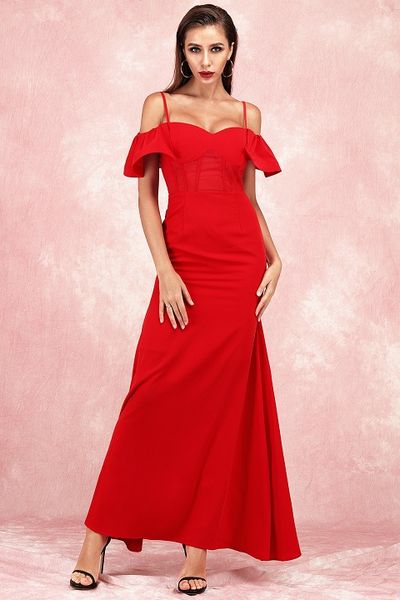 

casual dresses off the shoulder red long dress wedding night club evening party bodycon, Black;gray