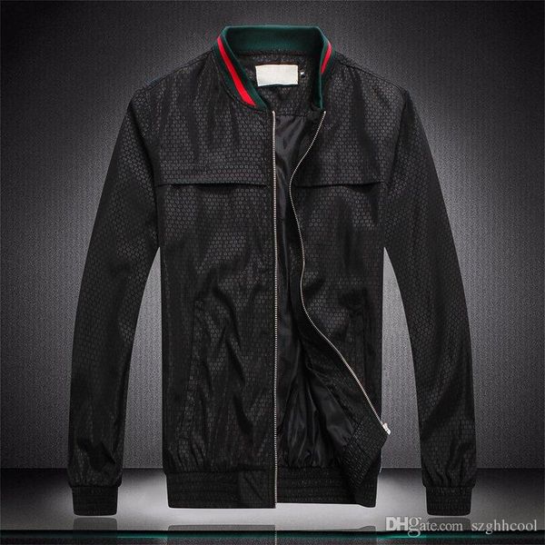 

The Latest Hot Sale Leisure Sports Double Color Stitching Mens Designer Tracksuits Length Sleeve Multi - Color Multi - Size Casual Men Trac
