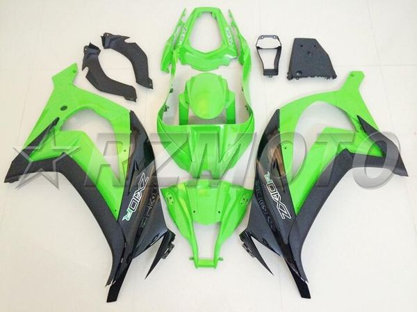 

New injection mold ab fairing kit fit for kawa aki ninja zx 10r zx10r 10r 2011 2012 2013 2014 2015 11 15 green cu tom