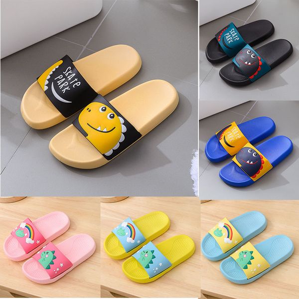 Mulheres Mulheres Mulheres PVC Banheiro Chinelos Anti Desligamento De Moda Interior Sapatos Meninas Meninos Crianças Flip Flops Home Designers Chinelos