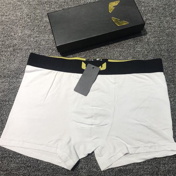 

boxer male underwear men boxer fashion men's underpants for man panties comfortable casual cueca boxer men, Black;white