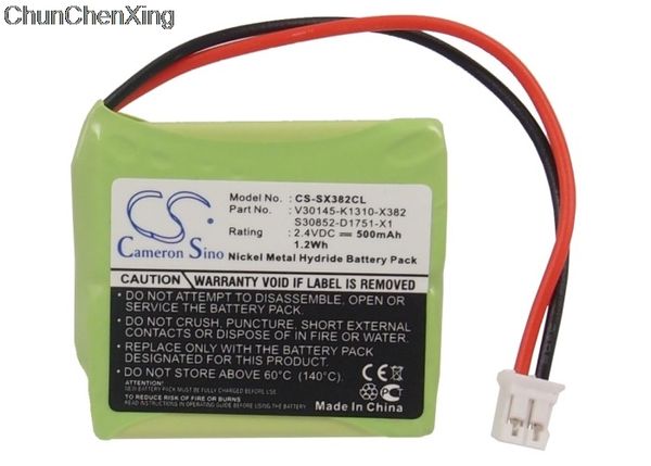 

cameron sino 500mah battery for siemens gigaset e40, e45, e450, e455,e455 eco, e455 sim twin, for swisscom aton cl-102, s329