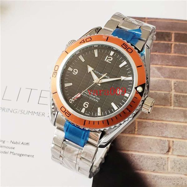 

Новый спортивный Джеймс Бонд 007 мужские дизайнерские часы механизм с автоподзаво