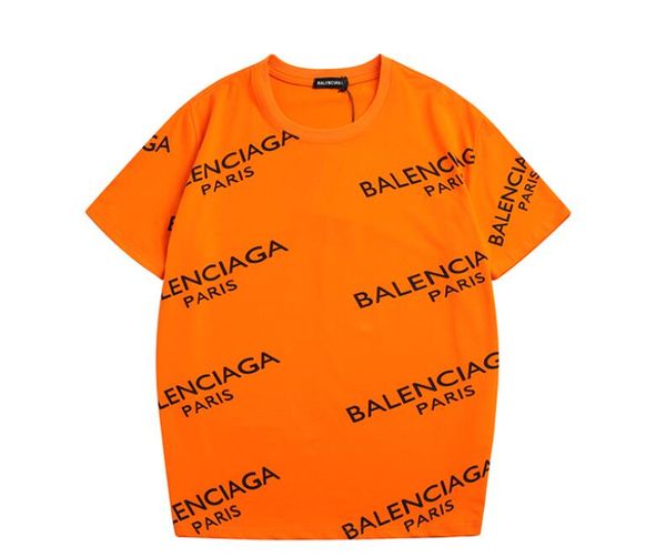 

19ss Paris BB Mode Футболки Печать Crewneck С Коротким Рукавом Летняя Футболка Дышащий Жилет