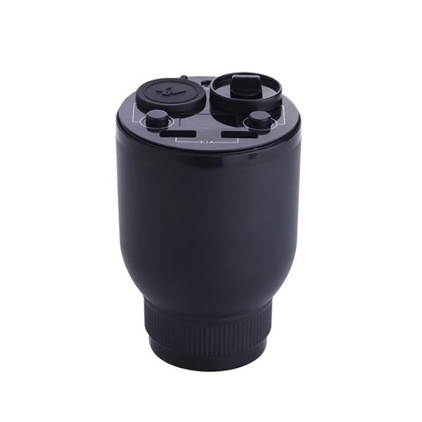 

car humidifier dual usb charger magic cup auto air purifier aroma diffuser mini humidifier car cigarette lighter