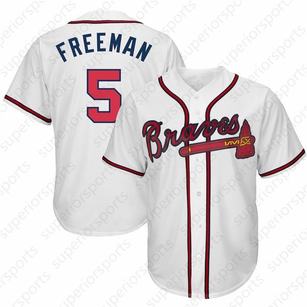 

13 Ronald Acuna Jr. Atlanta 10 Chipper Jones Braves 150th Anniversary 44 Hank Aaron 5 Freddie Freeman 3 Murphy Baseball Jerseys Stock