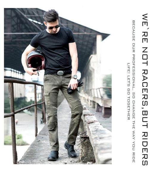 

locomotive motorcycle downhill bike off-road trousers with protector