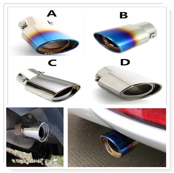 

stainless auto steel car exhaust muffler tip cover pipe tail for daf trucks paccar otosan