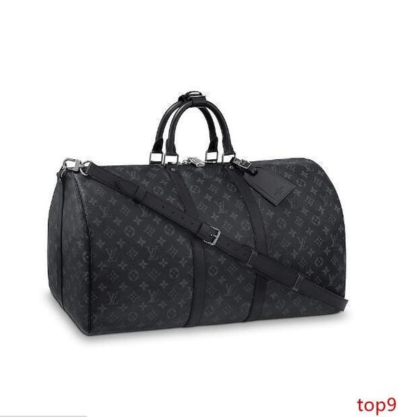 

keepall 55 bandoulire m40605 men messenger bags shoulder belt bag totes portfolio briefcases duffle luggage