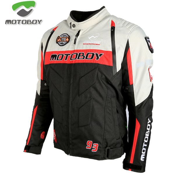 

motoboy spring waterproof motorcycle jacket riding body armor protective gear motocross protection equipment