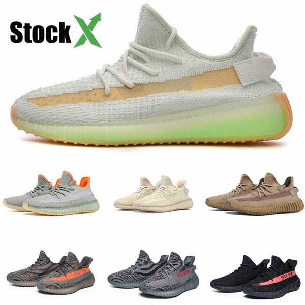 

2020 white cream frozen yellow beluga bred red night zebra yebra kanye west shoes blue tint mens casual shoes #qa629