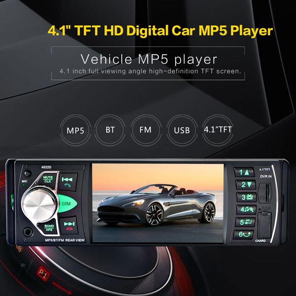 

for android car mp5 player 12v car vedio radio 4 inch hdtft screen bluetooth/stereo fm radio screen autoradio dropshipping gps