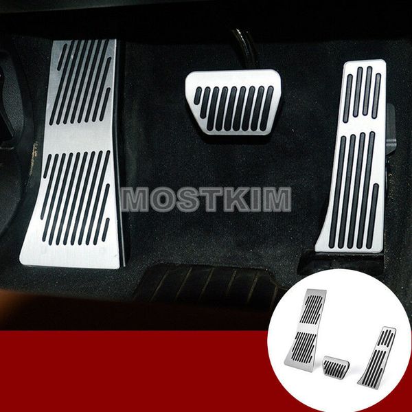 

at brake accelerator pedal footrest pad cover for bmw x5 x6 e70 e71 2008-2014