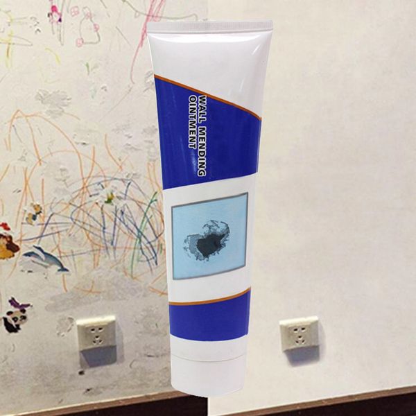 

100мл стена ремонт мазь универсальный мендинг paste repair cream затирка красивая герметик для cracked очищенные holes стены + скребок