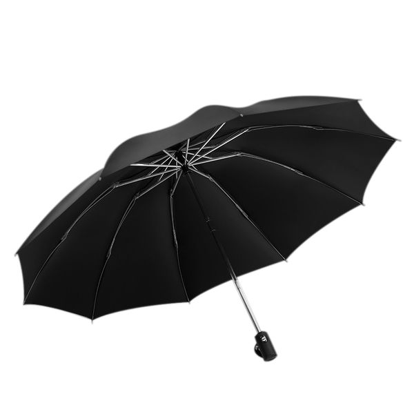 

men folding reverse umbrella parasol women travel sun umbrellas black windproof automatic business 10k umbrella