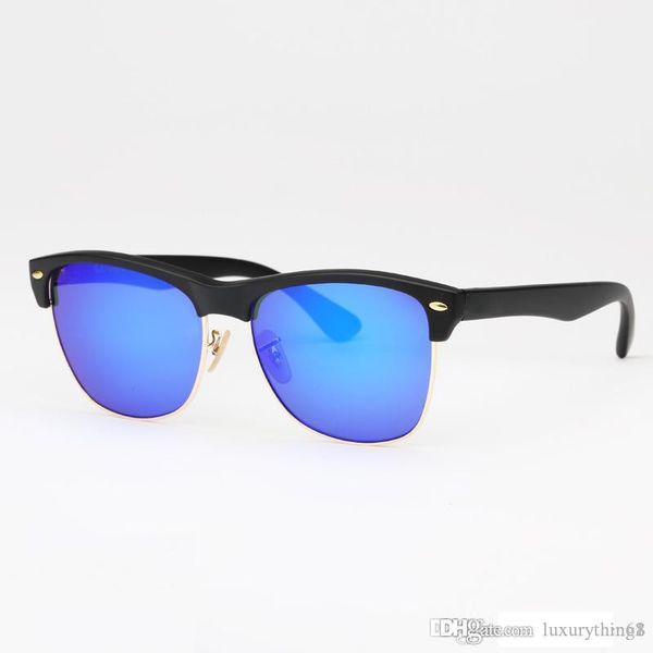 

men's fashion sunglasses 2019 new women's brand sunglass ladys casual sun glasses g15 glass mirror lens gradient lens, White;black