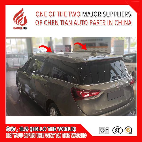 

aluminium alloy sticker install side rail bar roof rack for gl6