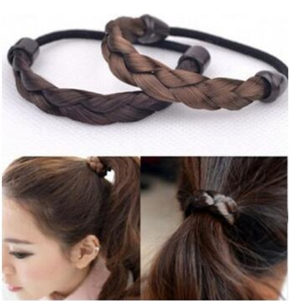 2 Stylestraight Hemp Flowers Wig Braid Hair Band Multi Colore