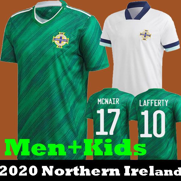 

thailand quality 2020 2021 northern ireland 20 21 northern ireland soccer jerseys home evans lewis man kids football shirts lafferty, Black;yellow