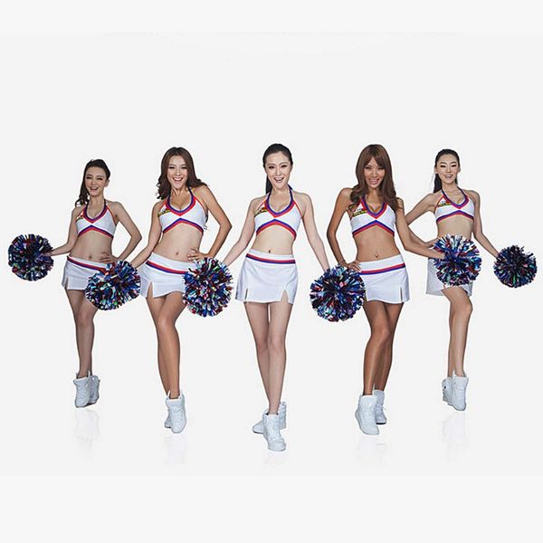 

ручной pom poms болельщица черлидинг cheer dance party футбольный клуб decor