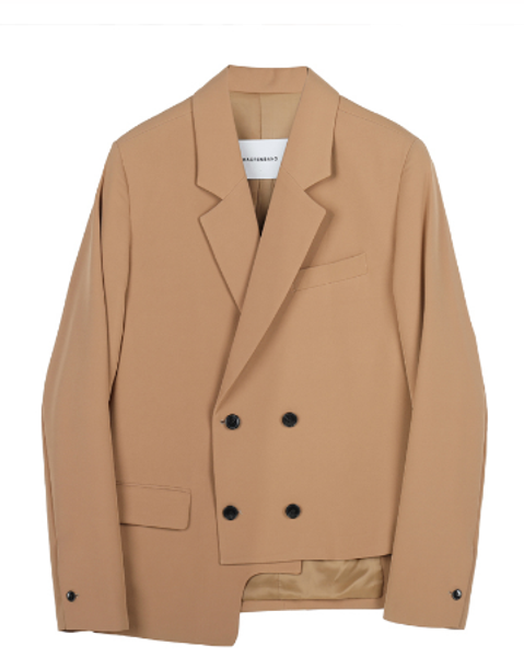 

ropa пункт hombre primavera марочные nuevo трахе pequeño suelto asimétrico пункт hombre moda coreana случайные негабаритных блейзеры marea, Black;brown